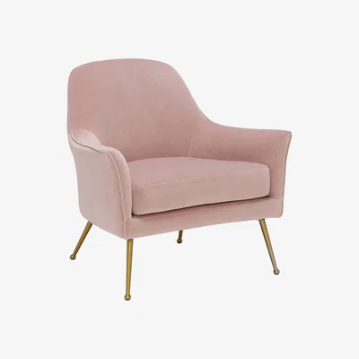 Barker and Stonehouse Arundel Occasional Armchair, Pink Fabric | Barker & Stonehouse