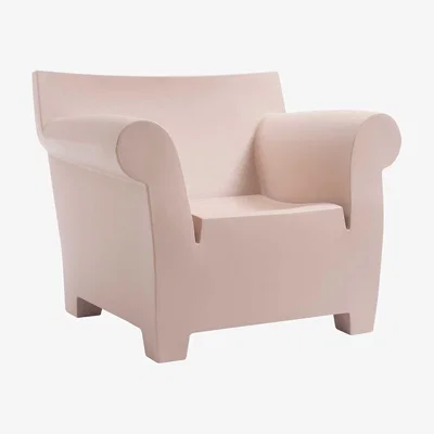 Barker and Stonehouse Kartell Bubble Armchair, Pink | Barker & Stonehouse