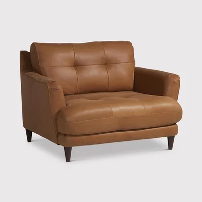 Barker and Stonehouse Aldo Maxi Armchair, Brown | Barker & Stonehouse