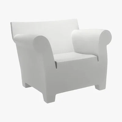 Barker and Stonehouse Kartell Bubble Armchair, Zinc White