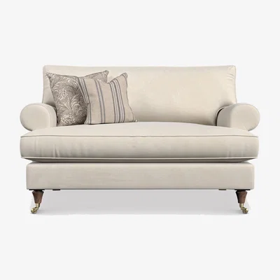 Barker and Stonehouse English Heritage Finch Cuddler Standard Back, Neutral Fabric | Barker & Stonehouse