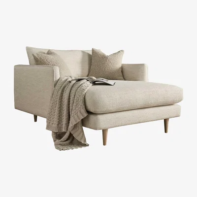 Barker and Stonehouse Levico Chaise Snuggle Chair