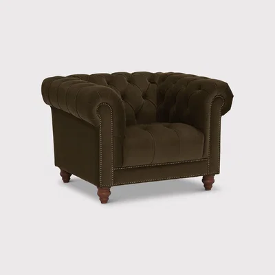 Barker and Stonehouse Ullswater Club Armchair, Green | Barker & Stonehouse