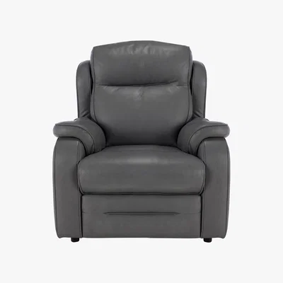 Barker and Stonehouse Parker Knoll Boston Leather Armchair, Slate