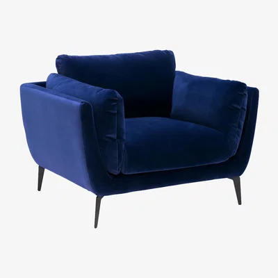 Barker and Stonehouse Boone Armchair, Grey Fabric | Barker & Stonehouse