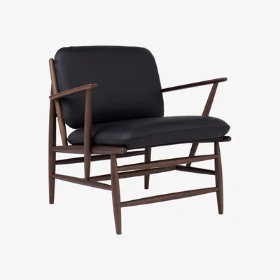 Barker and Stonehouse L.Ercolani Von Armchair, Neutral Walnut Wood | Barker & Stonehouse