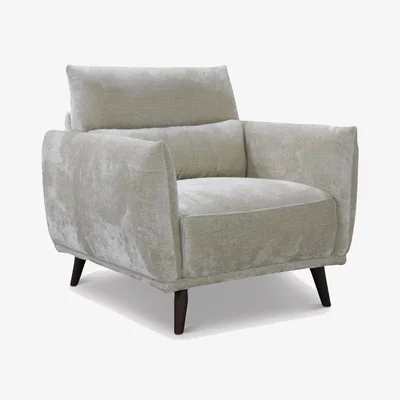 Barker and Stonehouse Mallory Armchair, Neutral Fabric | Barker & Stonehouse