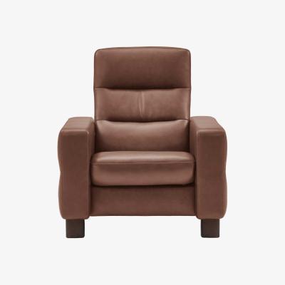 Barker and Stonehouse Stressless Wave High Back Chair, Leather