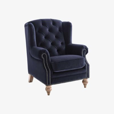 Barker and Stonehouse Ullswater Velvet Wing Chair