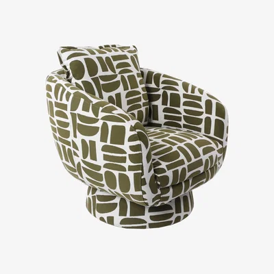 Barker and Stonehouse Francois Turning Loungechair Fabric | Barker & Stonehouse