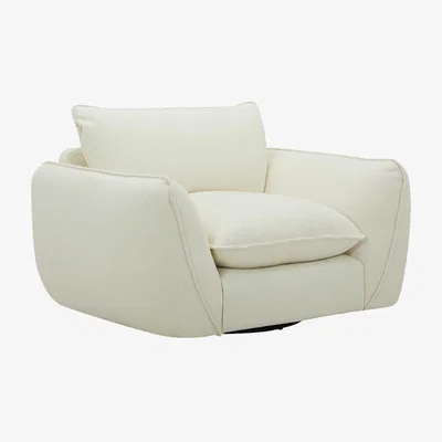 Barker and Stonehouse Chadstone Swivel Armchair, Neutral | Barker & Stonehouse