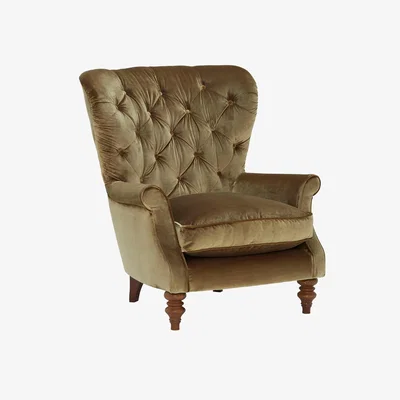 Barker and Stonehouse Tamsin Buttoned Wing Armchair | Barker & Stonehouse