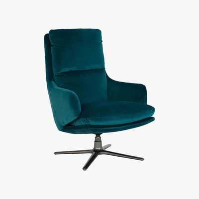 Barker and Stonehouse Marcel Velvet Armchair