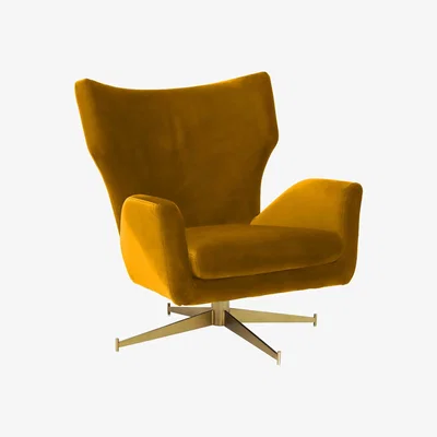 Barker and Stonehouse Mineo Armchair, Yellow | Barker & Stonehouse