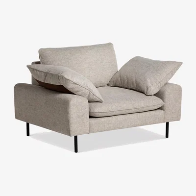 Barker and Stonehouse Titan Armchair, Neutral | Barker & Stonehouse