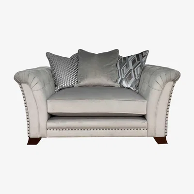 Barker and Stonehouse Dorsey Pillow Back Snuggle Chair