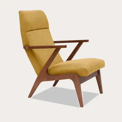 Bombinate.com Yellow Apollo Lounge Chair Classic Line