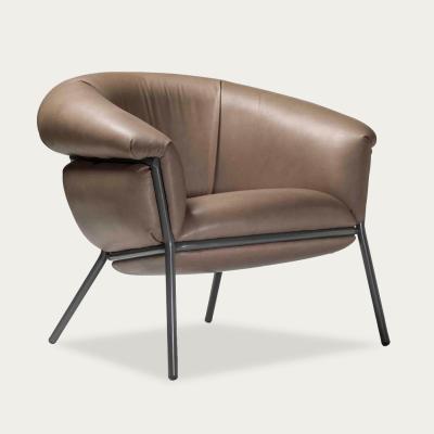 Bombinate.com Brown Leather Grasso Armchair