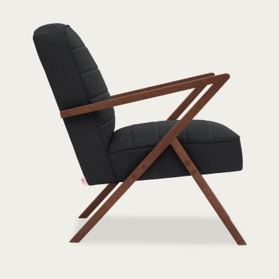 Bombinate.com Black Retrostar Chair Leather
