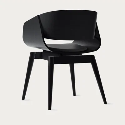Bombinate.com Pitch Black 4th Armchair Color Soft