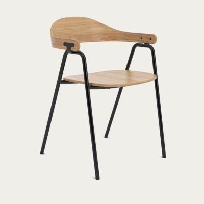 Bombinate.com Oak & Black Otto Armchair