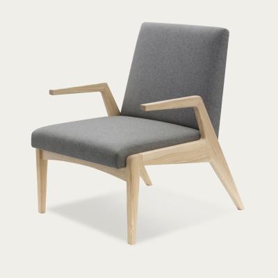 Bombinate.com Grey R1378 Melange Armchair - Ash