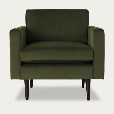Bombinate.com Vine Model 01 Velvet Armchair