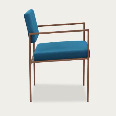 Bombinate.com Ocean Blue Cube Armchair Copper