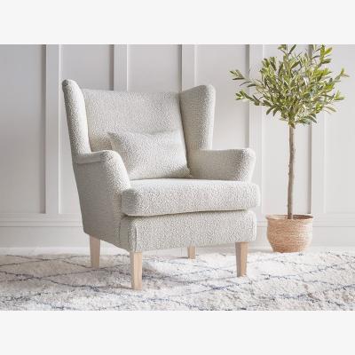 Cox and Cox Trosa Armchair – Natural Boucle