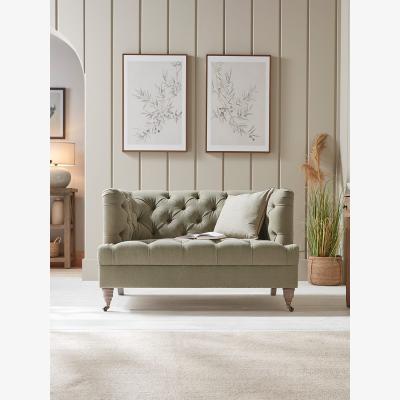 Cox and Cox Bodo Love Seat – Cream Boucle