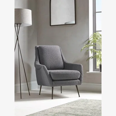 Cox and Cox Greenwich Armchair- Grey
