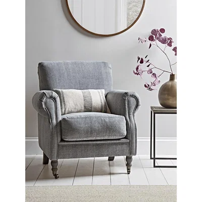 Cox and Cox Sophia Armchair - Vintage Grey