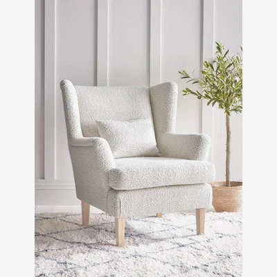 Cox and Cox Trosa Armchair – Cardamom Opulent Cotton Velvet