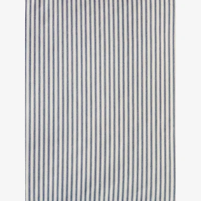 Cox and Cox Colmar Armchair – French Blue Cotton Stripe