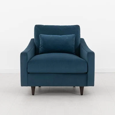 Cuckooland Swyft Armchair in a Box Model 07 Velvet Armchair - Vine
