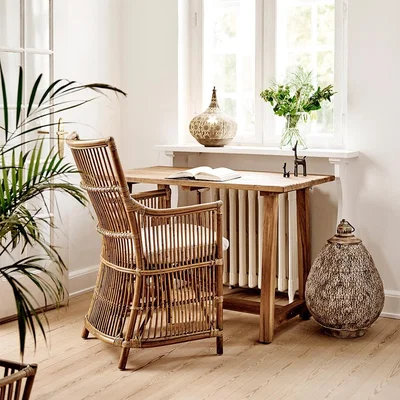 Cuckooland Sika Rattan Davinci Armchair in Antique