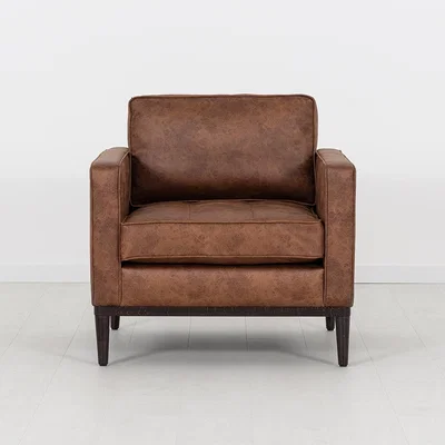 Cuckooland Swyft Armchair in a Box Model 02 Faux Leather Armchair