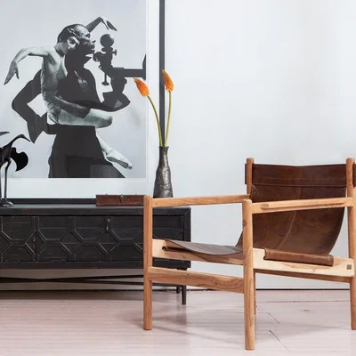 Cuckooland Chill Armchair by BePureHome - Brown
