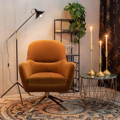 Cuckooland Dutchbone Robusto Lounge Chair - Caramel