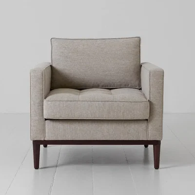 Cuckooland Swyft Armchair in a Box Model 02 Linen Armchair - Shadow