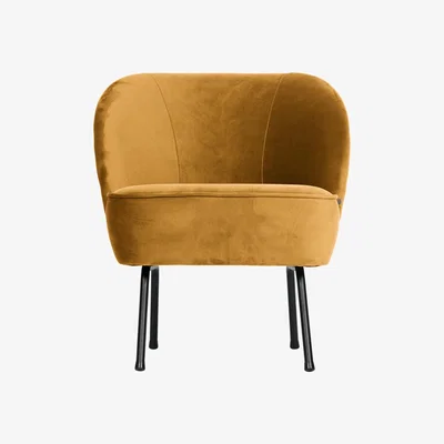 Cuckooland Vogue Velvet Armchair by BePureHome - Onyx
