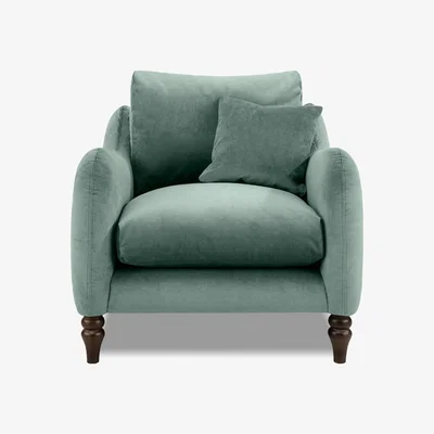 Cuckooland Cumulo Armchair - Velvet Green