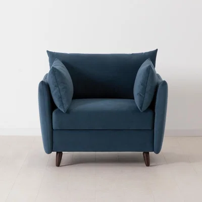 Cuckooland Swyft Armchair in a Box Model 08 Velvet Chair Bed - Vine