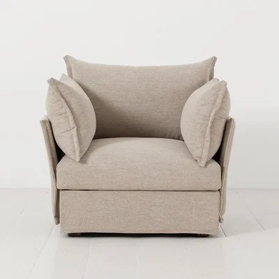 Cuckooland Swyft Armchair in a Box Model 06 Linen Armchair