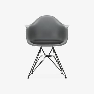 The Conran Shop DAR Plastic Armchair in Dark Grey, Granite Grey & Black