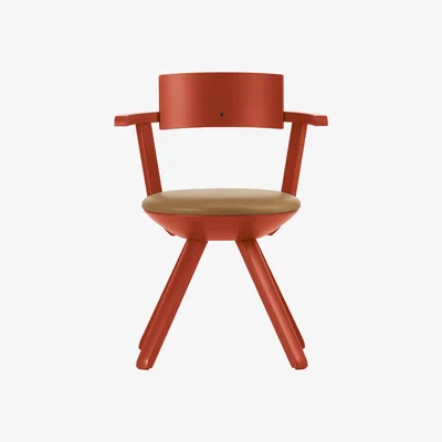 The Conran Shop KG002 High Rival Chair in Caramel & Red Birch