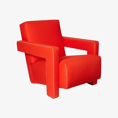 The Conran Shop 637 Utrecht Armchair Red