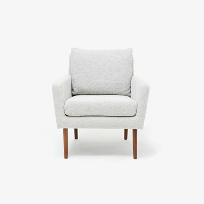 The Conran Shop Ex-Display Newman Armchair in Cloud Twisted Yarn Cotton Blend