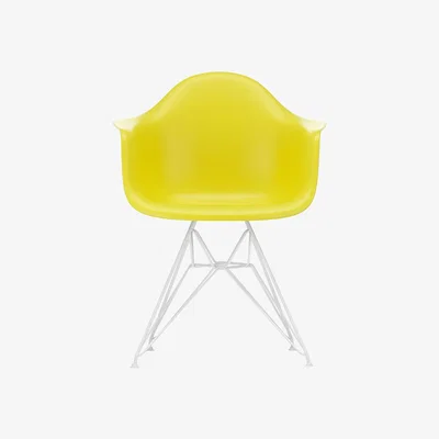 The Conran Shop DAR Plastic Armchair in Sunlight & White