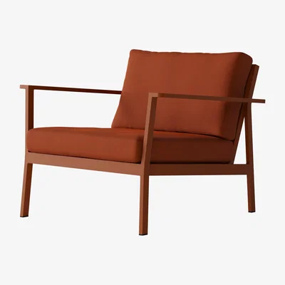 The Conran Shop Eos Sofa Armchair in Rust